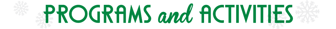 Programs and Activities